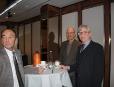 Vorstandsmitglieder TGL, Dr. Ait Elker, Wolf Wagner, Hans Ulrich Wegmann