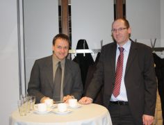 Geschäftsführung Apothekerverband Nordrhein, Dr. Peter Szynka und Christoph Schmölzing